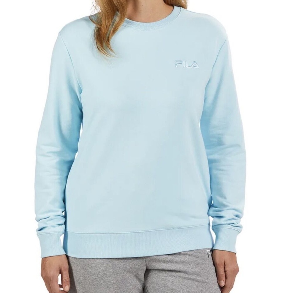 Fila | Baby Blue French Terry Crewneck